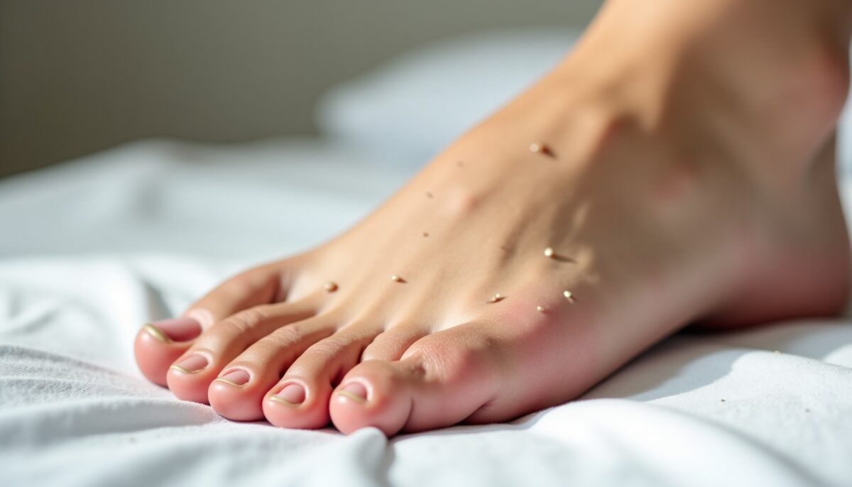 Dyshidrose du pied : cloques qui grattent, soulagement efficace sans aggraver la peau