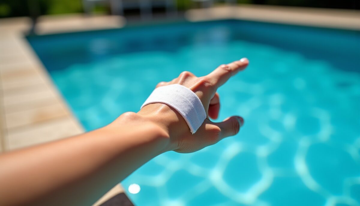 Panaris au doigt et piscine : peut-on nager, quand attendre et quels risques limiter